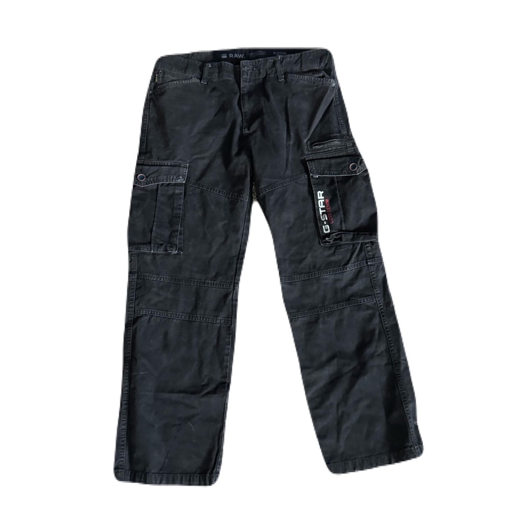 G Star Raw Mens Cargo Pants Gray Size 36